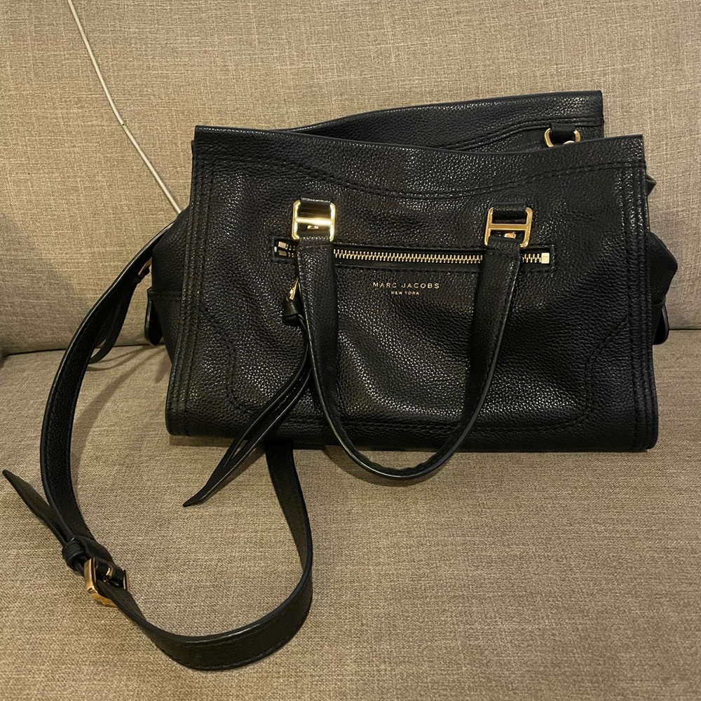 MARC JACOBS large CRUISER leather Satchel